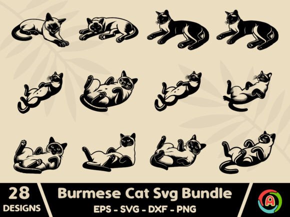 Burmese Cat Svg Bundle Review