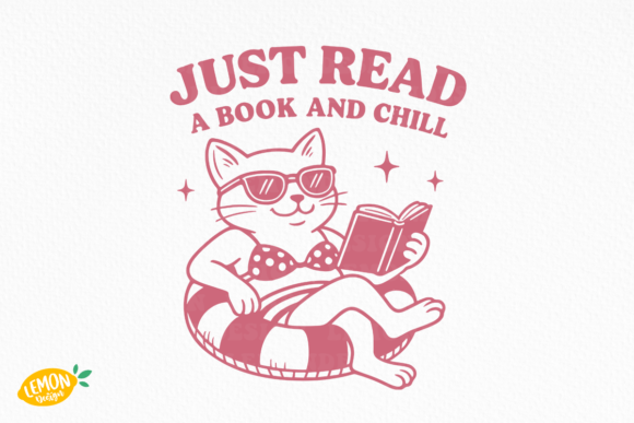Vintage Summer Animals Cat SVG Design